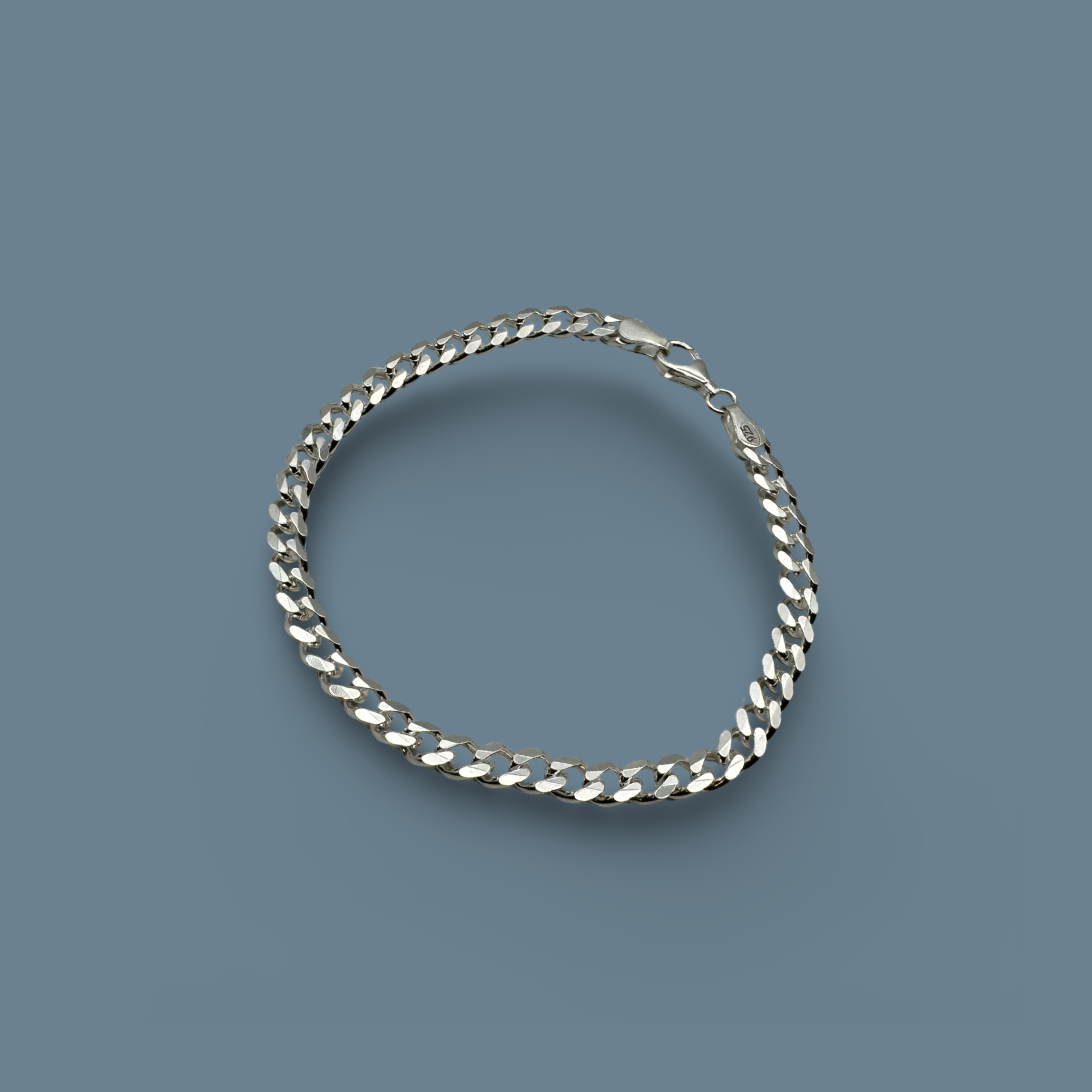 Cuban Link Bracelet 925 Sterling Silver